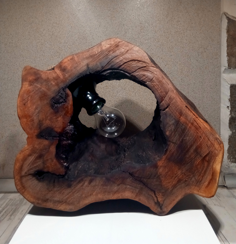 Walnut Lamp 3